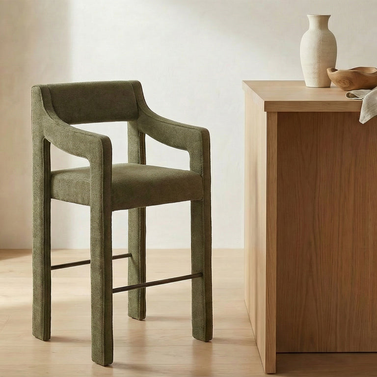 ELISE COUNTER STOOL CEDAR GREEN