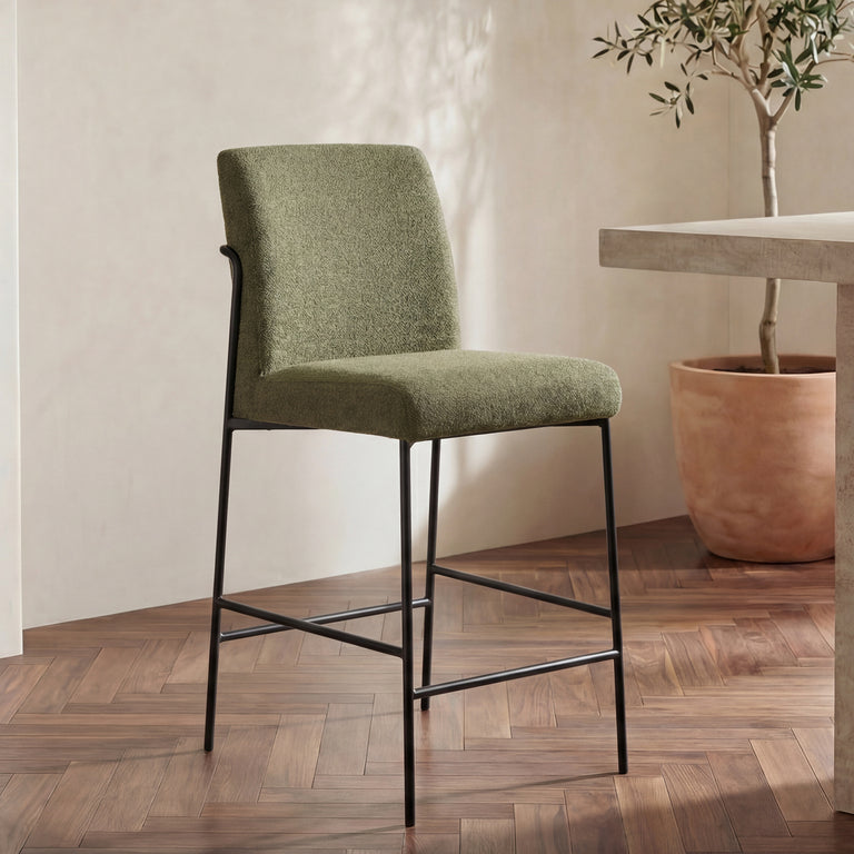 DANNY COUNTER STOOL GREEN
