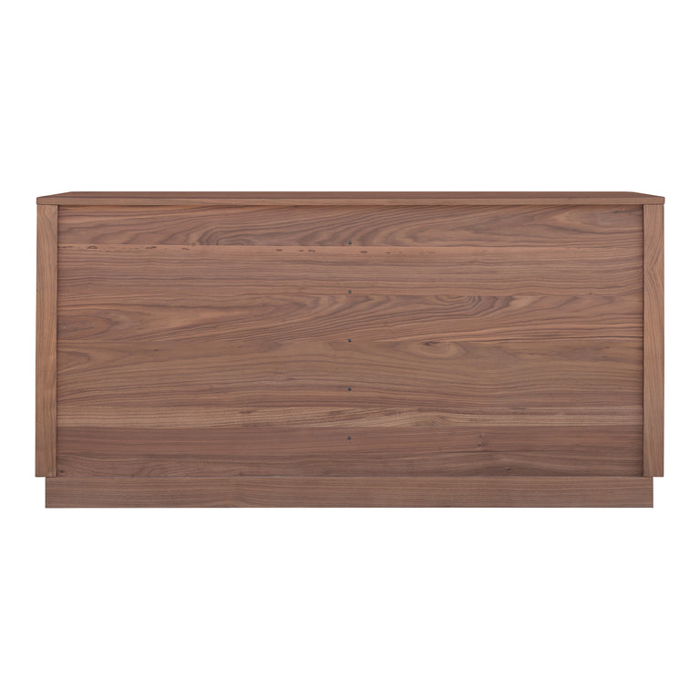 ROUND OFF DRESSER LIGHT OAK BROWN