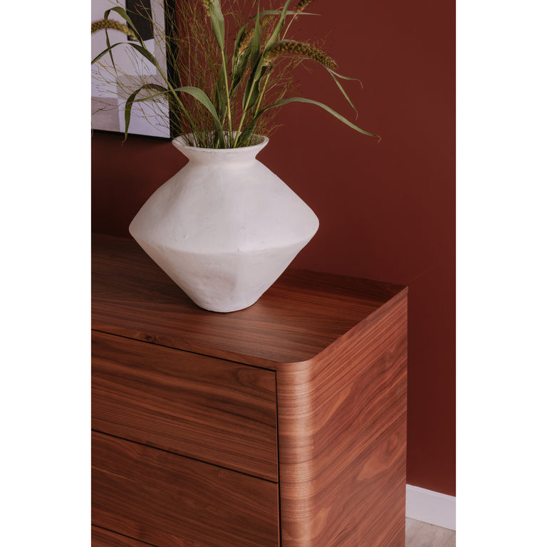 ROUND OFF DRESSER LIGHT OAK BROWN