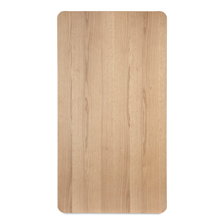ROUND OFF COFFEE TABLE NATURAL OAK