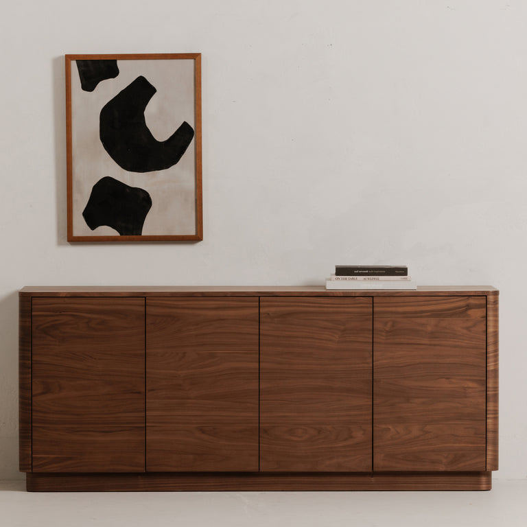 ROUND OFF SIDEBOARD NATURAL OAK