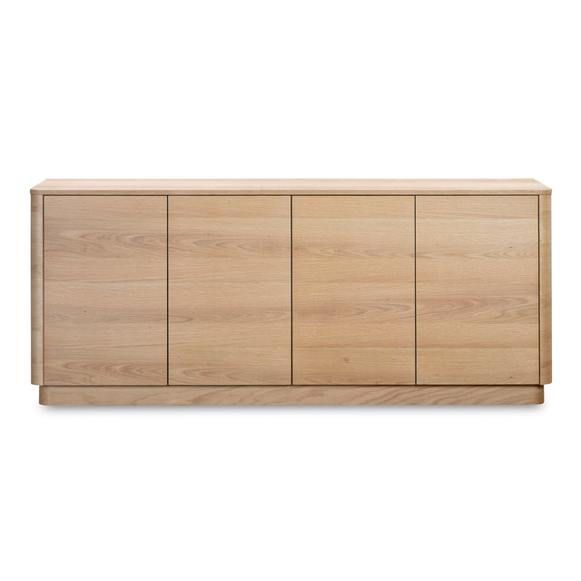 ROUND OFF SIDEBOARD NATURAL OAK
