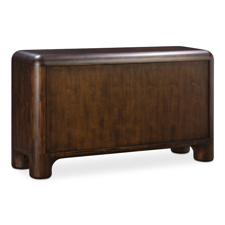 ROWAN 6 DRAWER DRESSER DARK BROWN