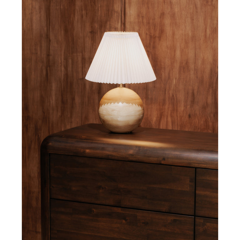 ROWAN 6 DRAWER DRESSER DARK BROWN