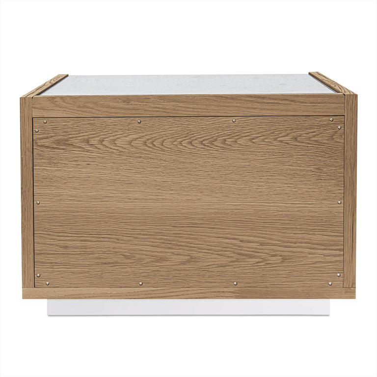 ASHCROFT NIGHTSTAND DARK GREY