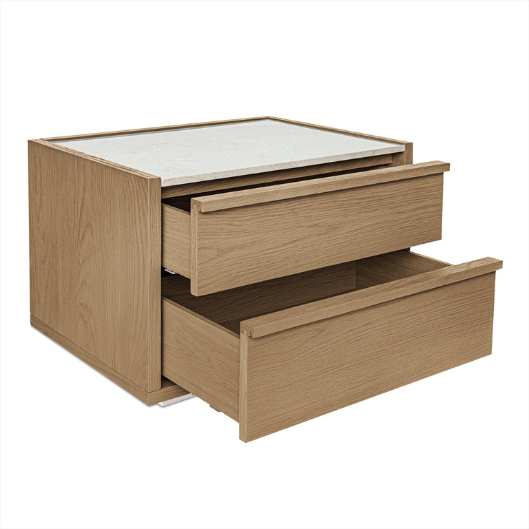 ASHCROFT NIGHTSTAND DARK GREY