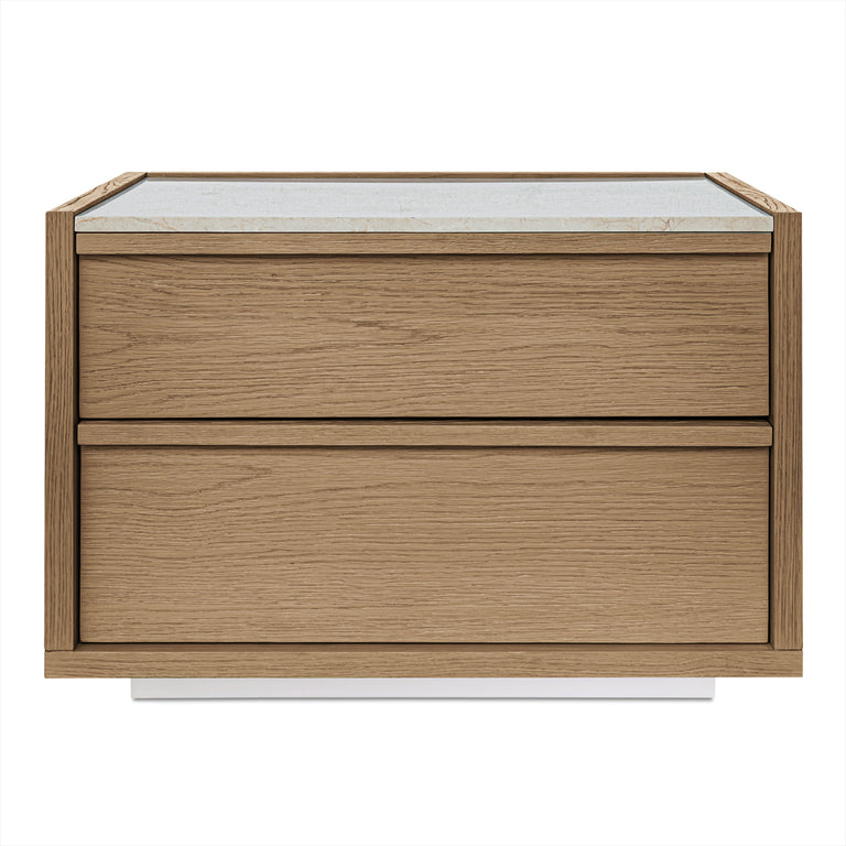 ASHCROFT NIGHTSTAND DARK GREY