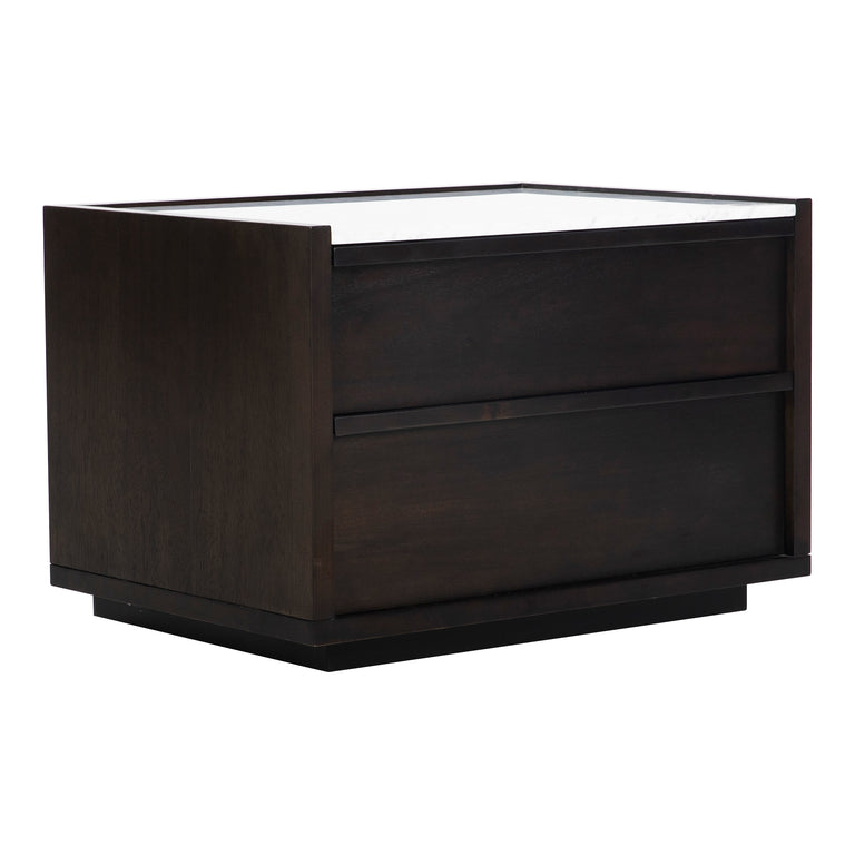 ASHCROFT NIGHTSTAND DARK GREY