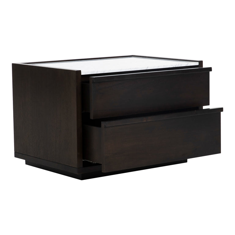 ASHCROFT NIGHTSTAND DARK GREY