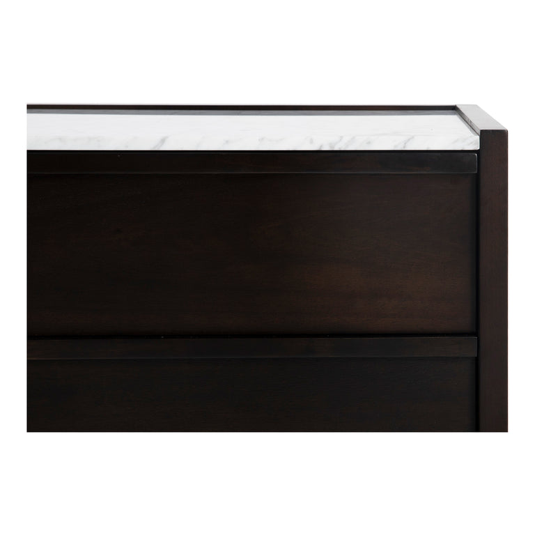 ASHCROFT NIGHTSTAND DARK GREY