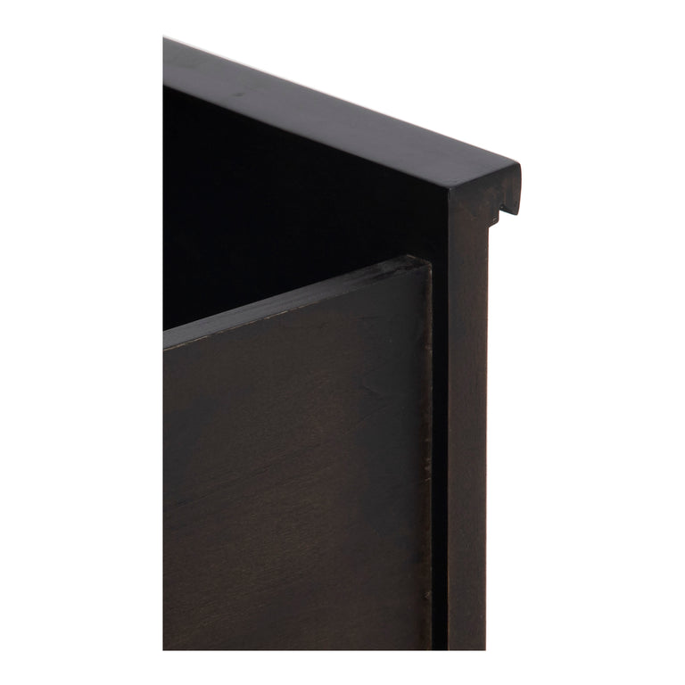 ASHCROFT NIGHTSTAND DARK GREY