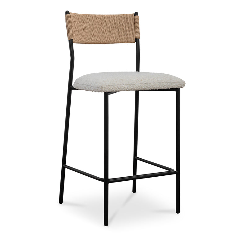 FOLEY COUNTER STOOL WHITE