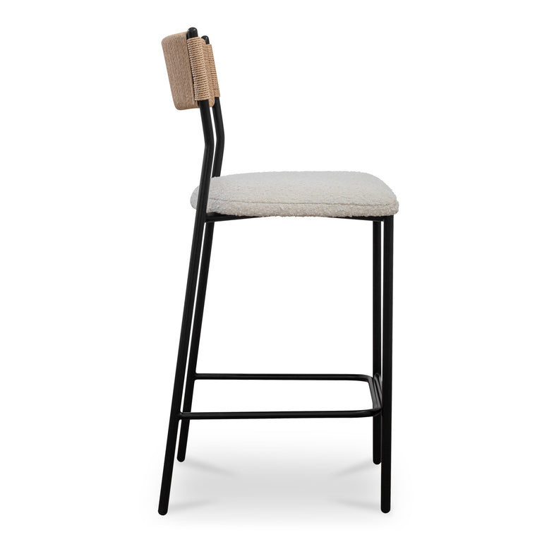 FOLEY COUNTER STOOL WHITE