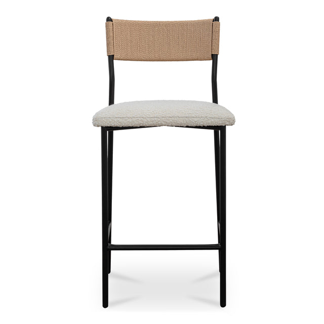 FOLEY COUNTER STOOL WHITE