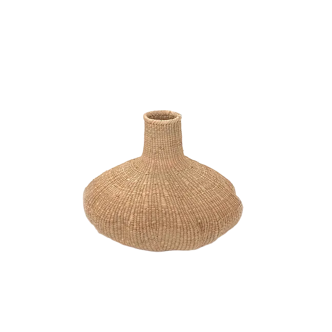 Garlic Tonga Sculptural Basket from Zimbabwe