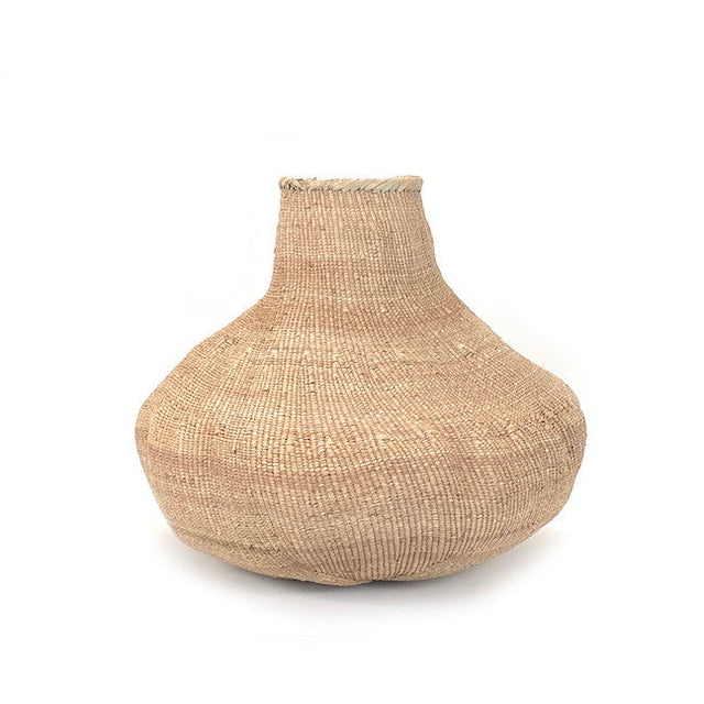 Garlic Tonga Sculptural Basket from Zimbabwe