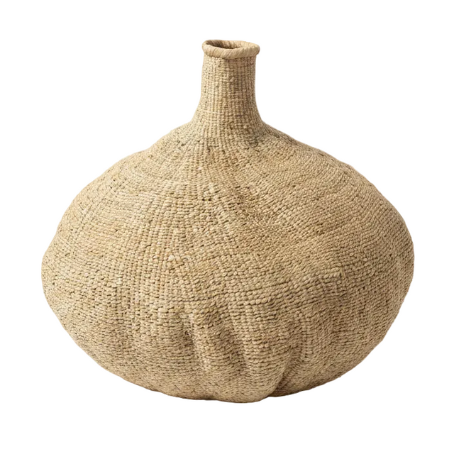 Garlic Tonga Sculptural Basket from Zimbabwe 