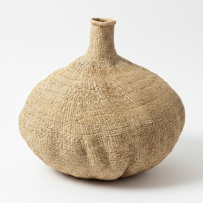 Garlic Tonga Sculptural Basket from Zimbabwe 