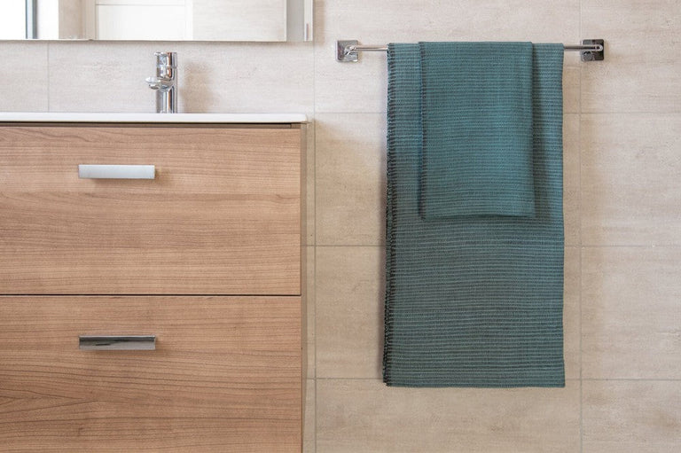 ZARIMA HANDWOVEN ETHIOPIAN COTTON WAFFLE BATH TOWEL | BATH