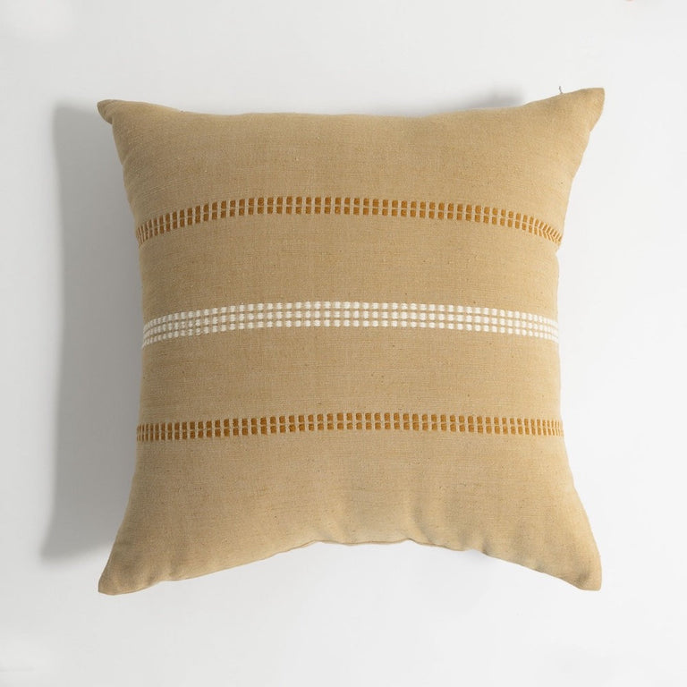 ZENACH HANDWOVEN ETHIOPIAN COTTON THROW PILLOW COVER | PILLOWS