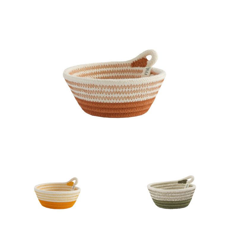 PETITE TRINKET BOWL - FRUIT PASTILLES COZY HUES | ORGANIC SOUTH AFRICAN COTTON CRAFT