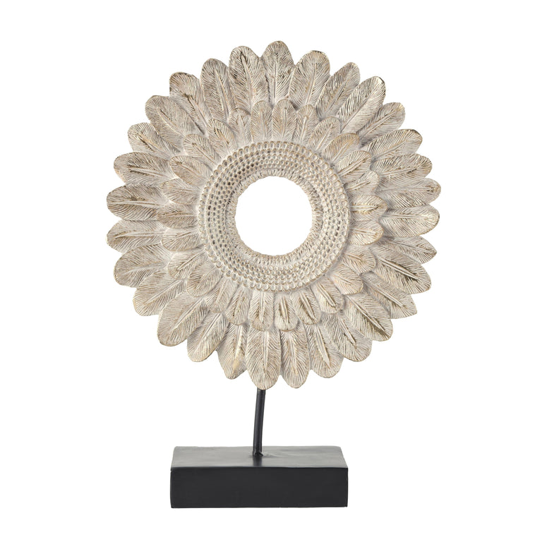 FEATHER DISK ON STAND | OBJECTS