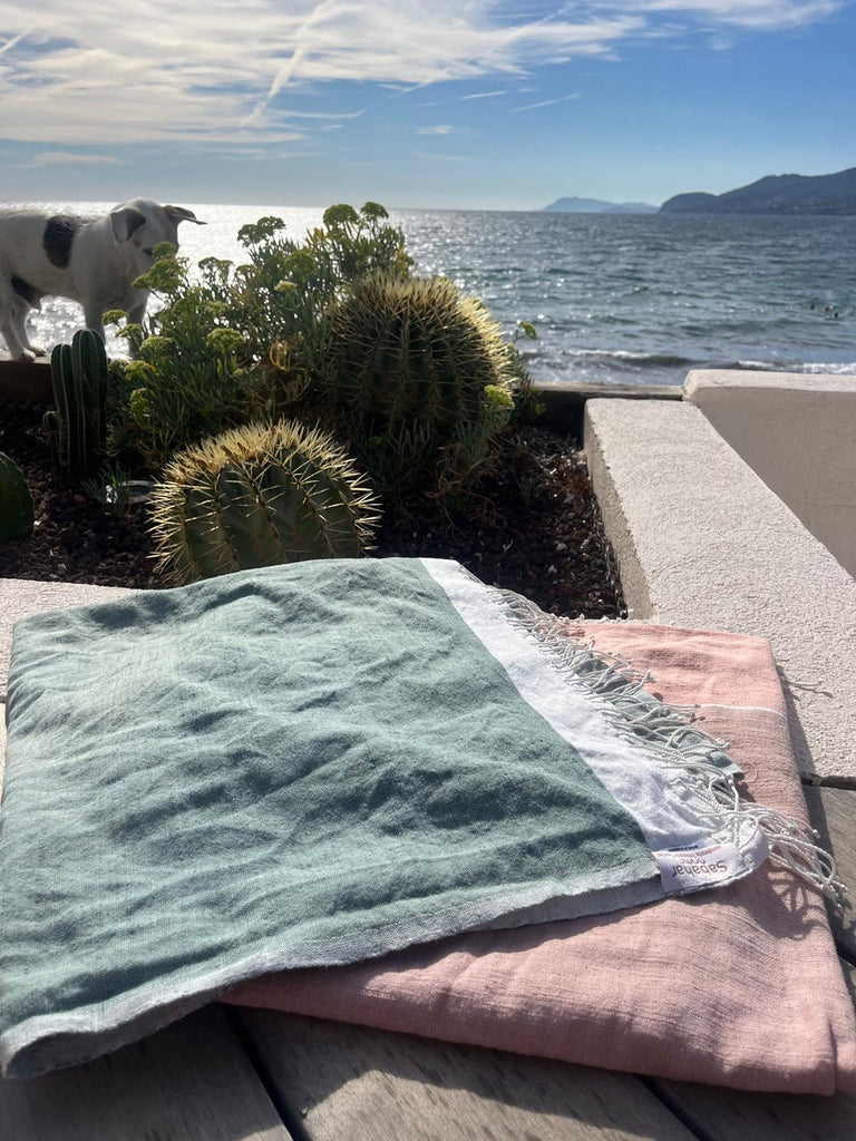 ABAY HANDWOVEN ETHIOPIAN COTTON BEACH TOWEL | BATH