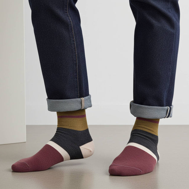 ALPACA SOCKS • LINEA • PLUM | APPAREL