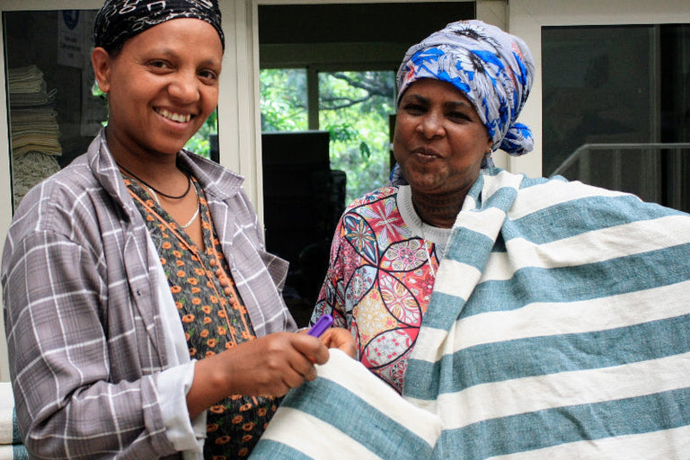 OMO HANDWOVEN ETHIOPIAN COTTON BATH TOWEL | BATH