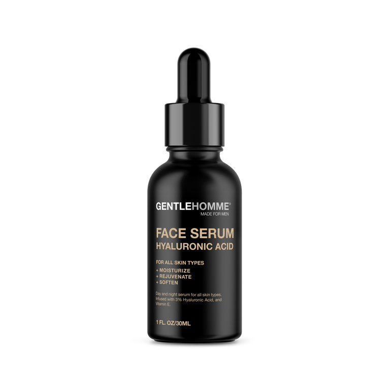 HYALURONIC ACID FACE SERUM | MENS SKIN CARE | BODY CARE