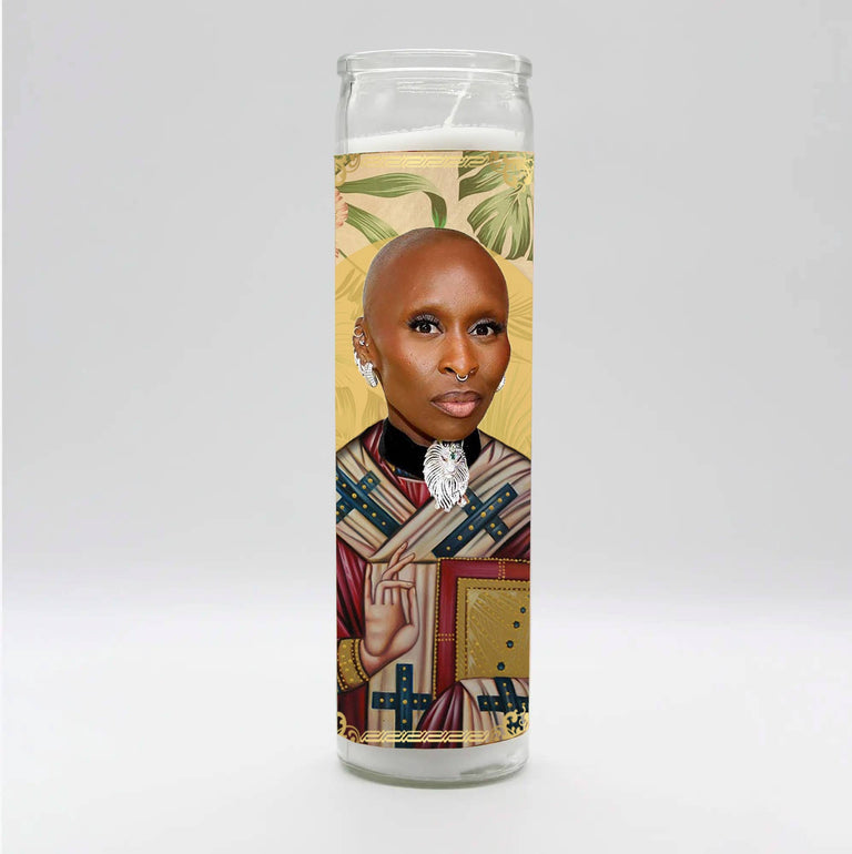 Saint Cynthia Candle