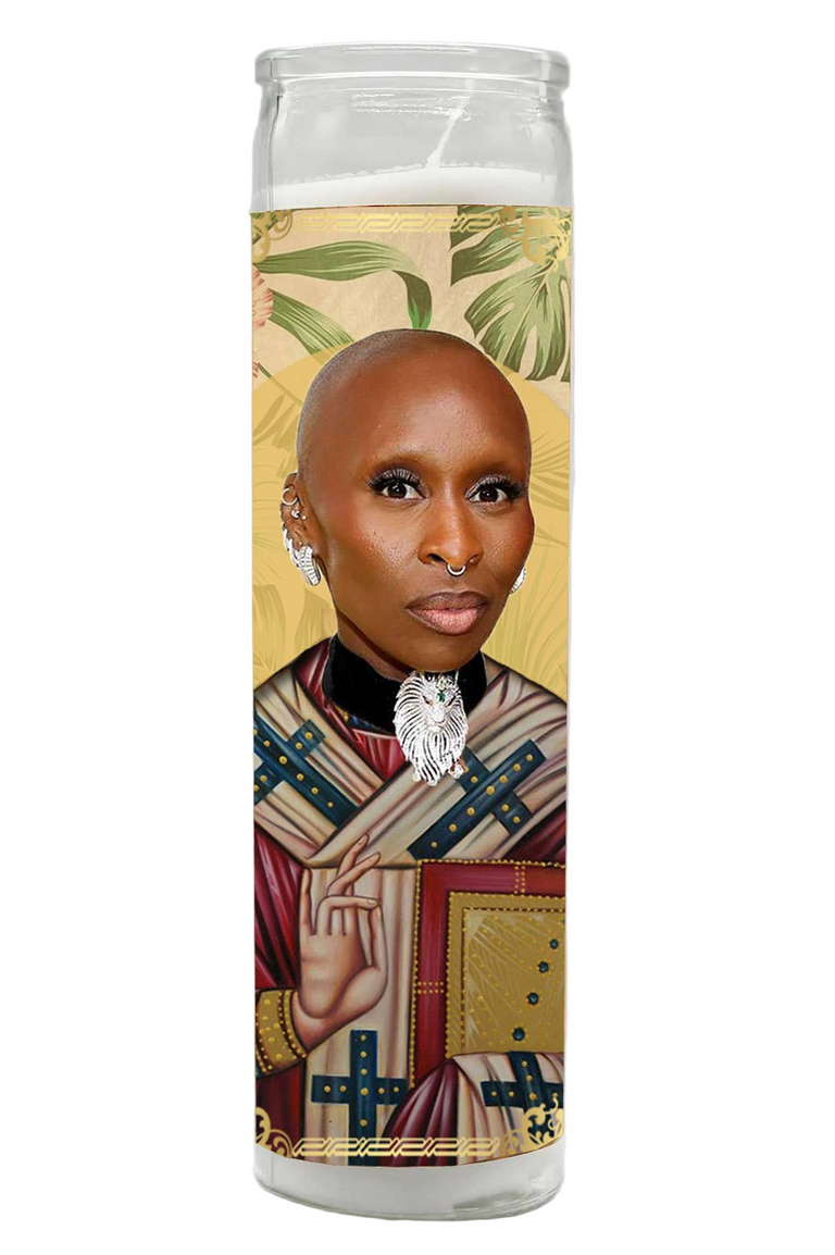 Saint Cynthia Candle