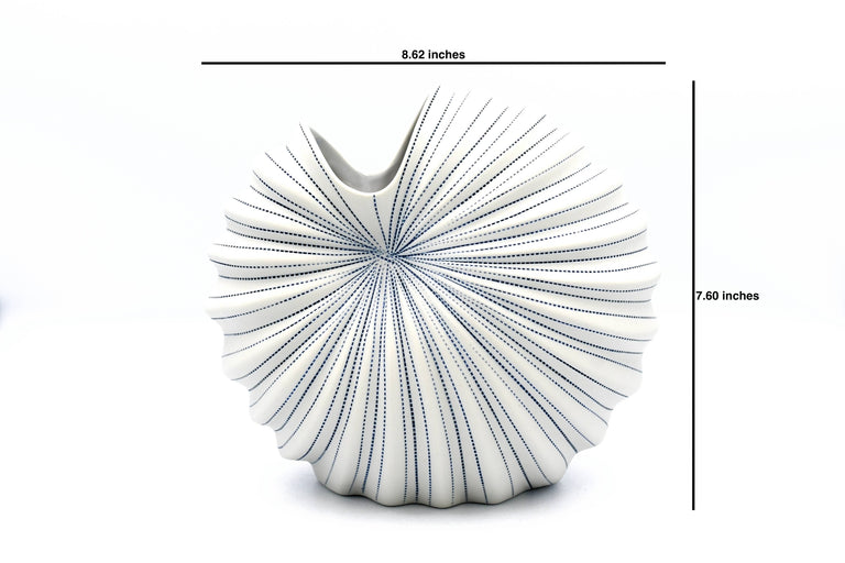PORCELAIN PALM VASE  •  M