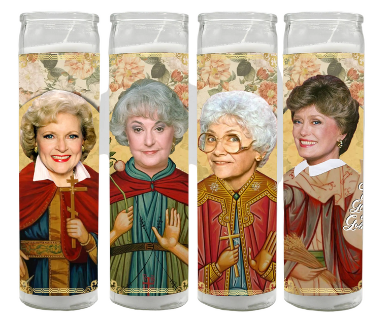 Saint Golden Gals Candle Set