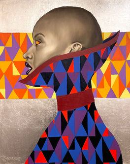 Keijha4 by Paul Morin | original oil on canvas art