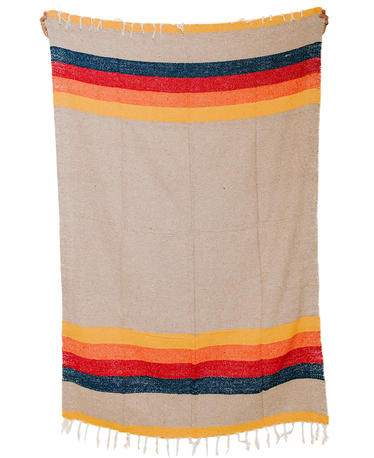 VINTAGE DESERT THROW BLANKET | MODERN MEXICAN TEXTILES