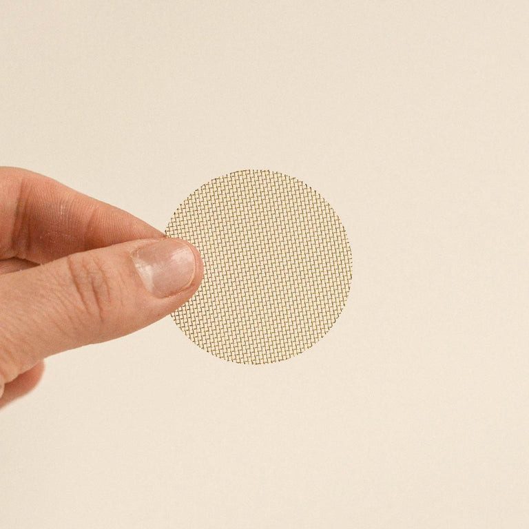 Brass Mesh Screen for Resin Burner | 3 pieces