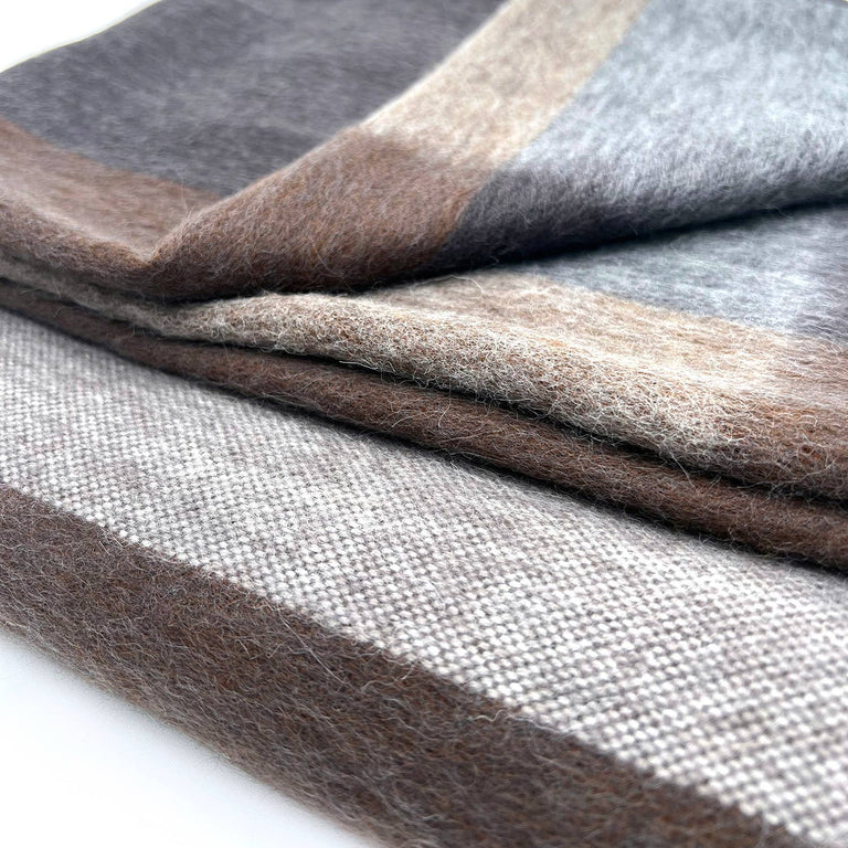 ALPACA THROW BLANKET • WOODLAND | THROWS