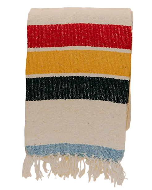 VINTAGE CAMP THROW BLANKET | MODERN MEXICAN TEXTILES