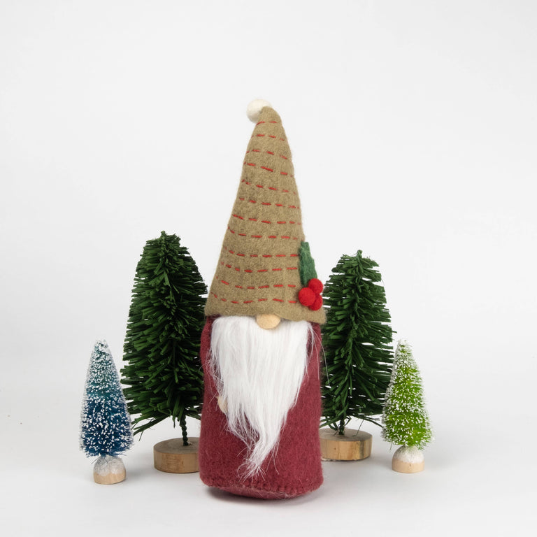 FELT GNOMES • 11 INCH TALL | HOLIDAY
