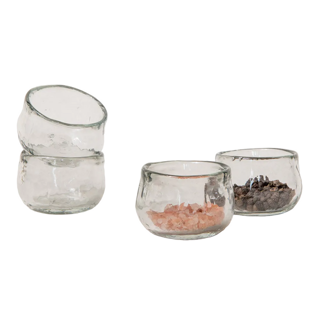 Pebbled Condiment Bowls - Set of 4