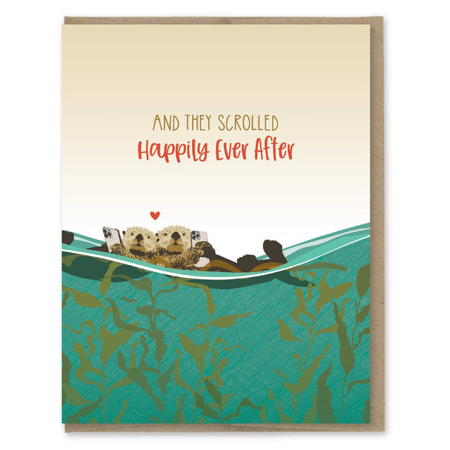 SCROLLED EVER AFTER WEDDING CARD | CARDS