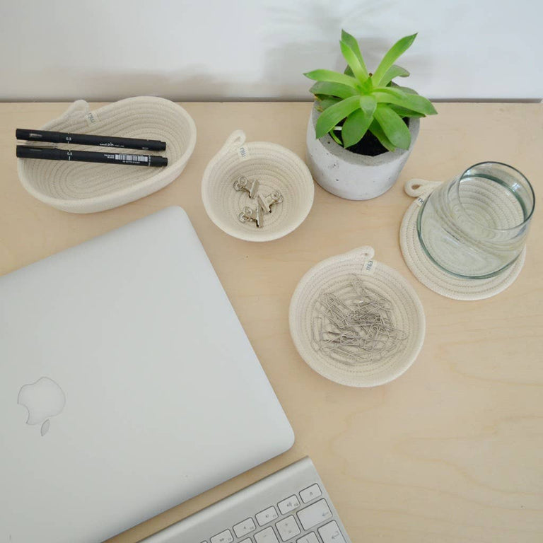 PETITE TRINKET TRAY - AFRI-SCANDI | ORGANIC SOUTH AFRICAN COTTON CRAFT