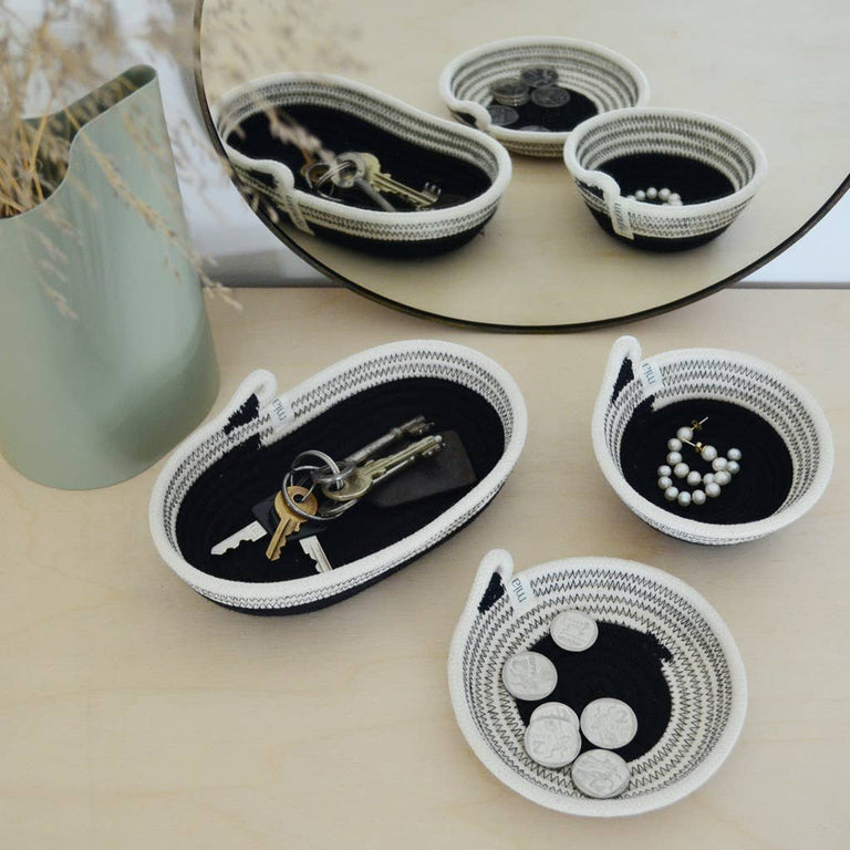 PETITE TRINKET BOWL - AFRI-SCANDI | ORGANIC SOUTH AFRICAN COTTON CRAFT