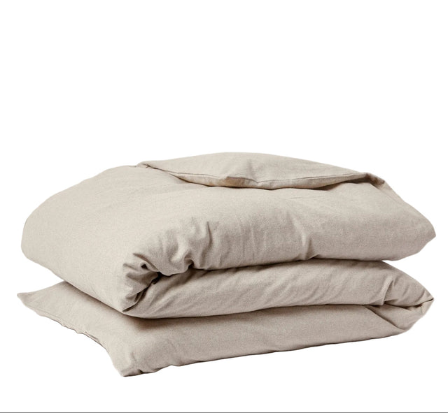 CLOUD BRUSHED™ ORGANIC FLANNEL DUVET COVER | BEDDING