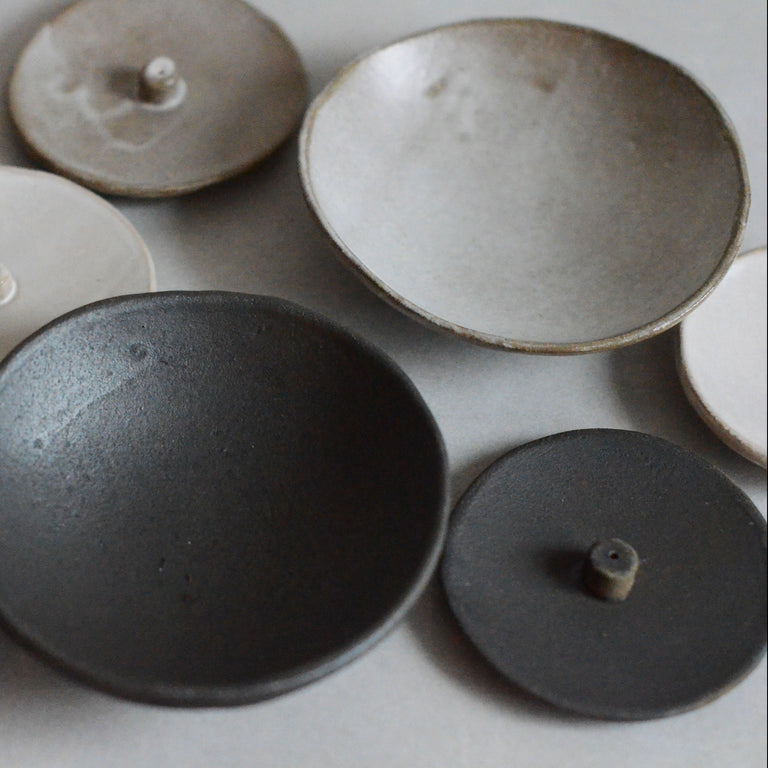Sand Ceramic Incense Plate