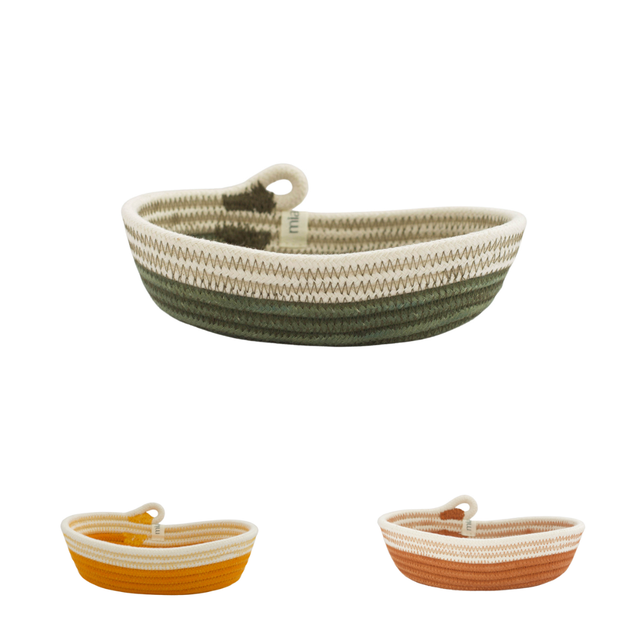 Petite Oval Basket - Fruit Pastilles Cozy Hues