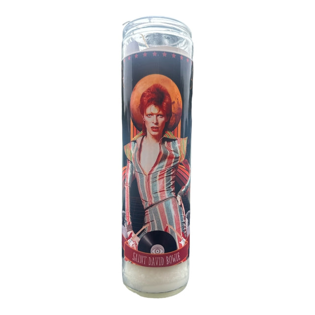 DAVID BOWIE ZIGGY STARDUST DEVOTIONAL CANDLE | GIFTS