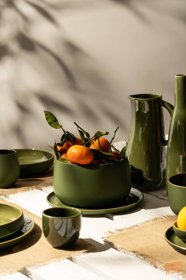 HANDMADE STONEWARE SERVING BOWL | EWA 68 OZ | KITCHEN